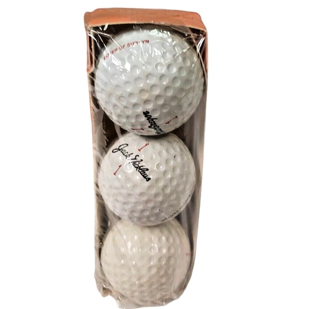 Vintage MacGregor #1 Golf Balls 3 Pack – Sealed Unopened Collectible Set